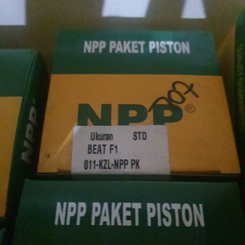 Jual Piston Kit NPP Beat Injeksi KZL Os STD 050 075 100 Shopee Indonesia