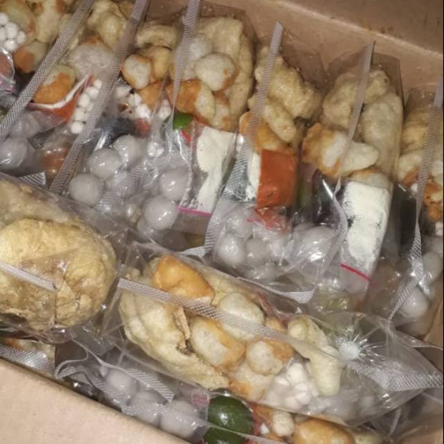 Jual Bakso Aci Instan Paket Reseler 10pcs Isi Pentol 10biji