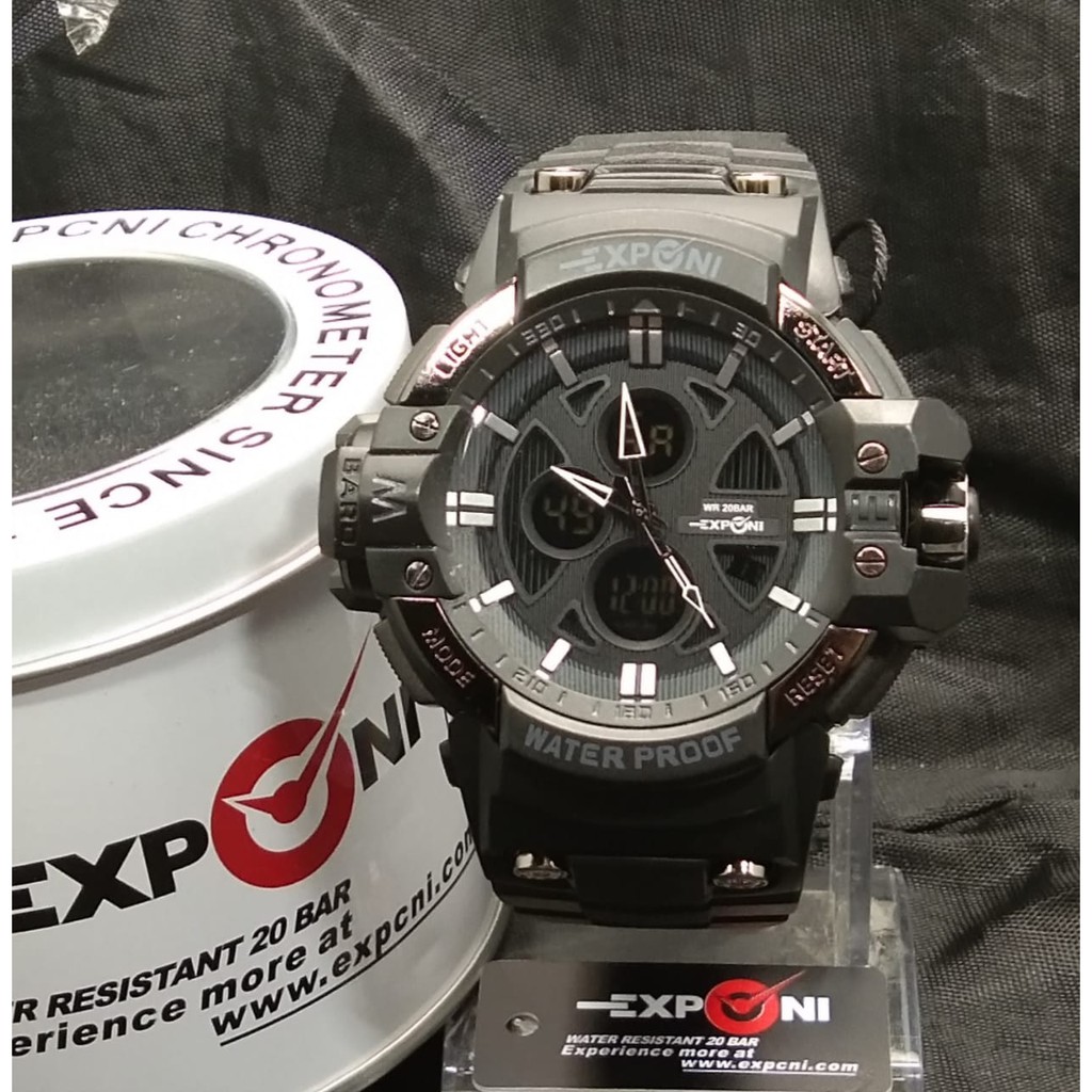 Jam tangan cheap exponi waterproof