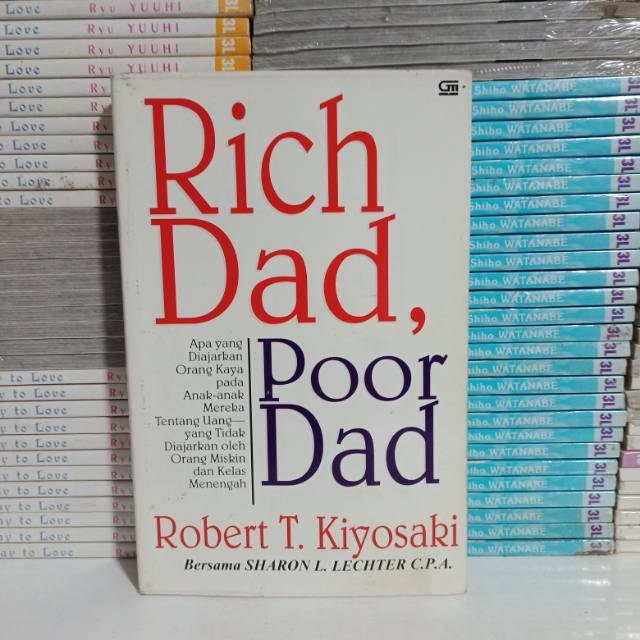 Jual Buku Original Rich Dad Poor Dad Apa Yang Diajarkan Orang Kaya