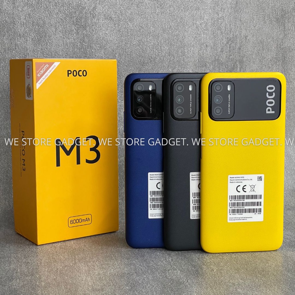 Jual Poco M3 4/64gb & 6/128gb Second/Bekas Fullset Original | Shopee ...