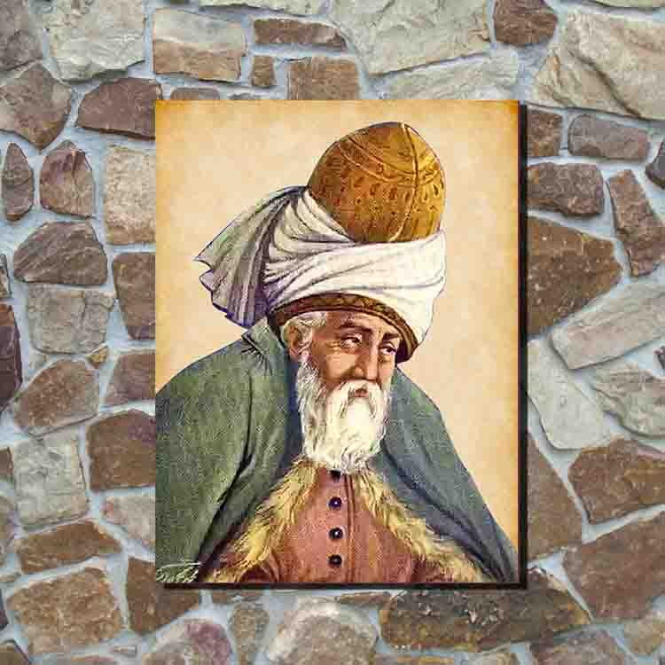 Jual JALALUDIN RUMI Tokoh Poster - Pajangan Dekorasi Dinding | Shopee ...