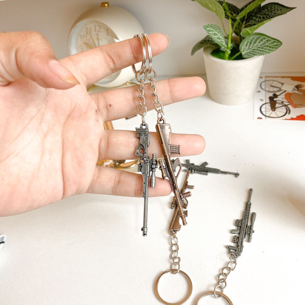 Jual BEST SELLER!!! GANTUNGAN KUNCI SENAPAN (SENJATA ) / GUN KEY CHAIN ...