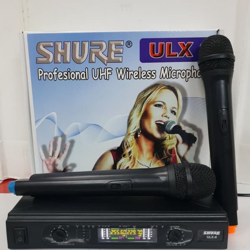 Jual Mic Shure Ulx Mic Wireless Shure Ulx Handle Wireless Microphone Mic Shure Profesional