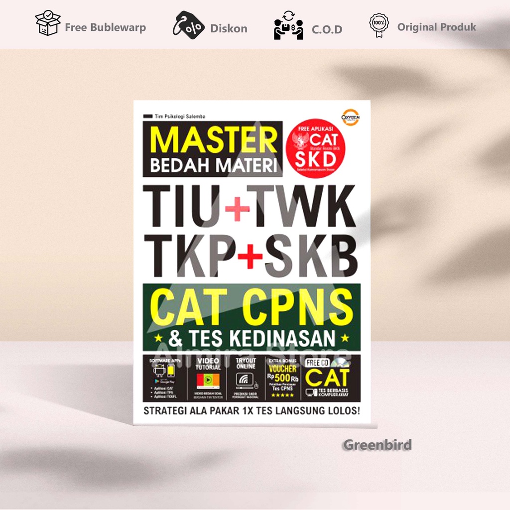 Jual Buku Master Bedah Materi PPPK TIU TWK TKP SKB CAT CPNS Dan Tes ...