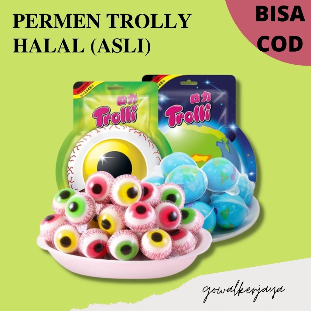 Jual FL⚡SH SALE MENJELANG HARI RAYA [gowalkerjaya] Trolli Gummy