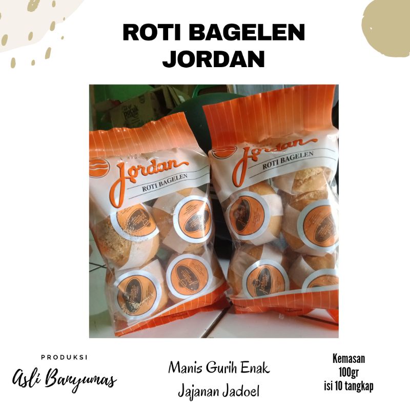 Jual ROTI BAGELEN JORDAN | KHAS BANYUMAS | HARGA TERJANGKAU | FREE GIFT ...