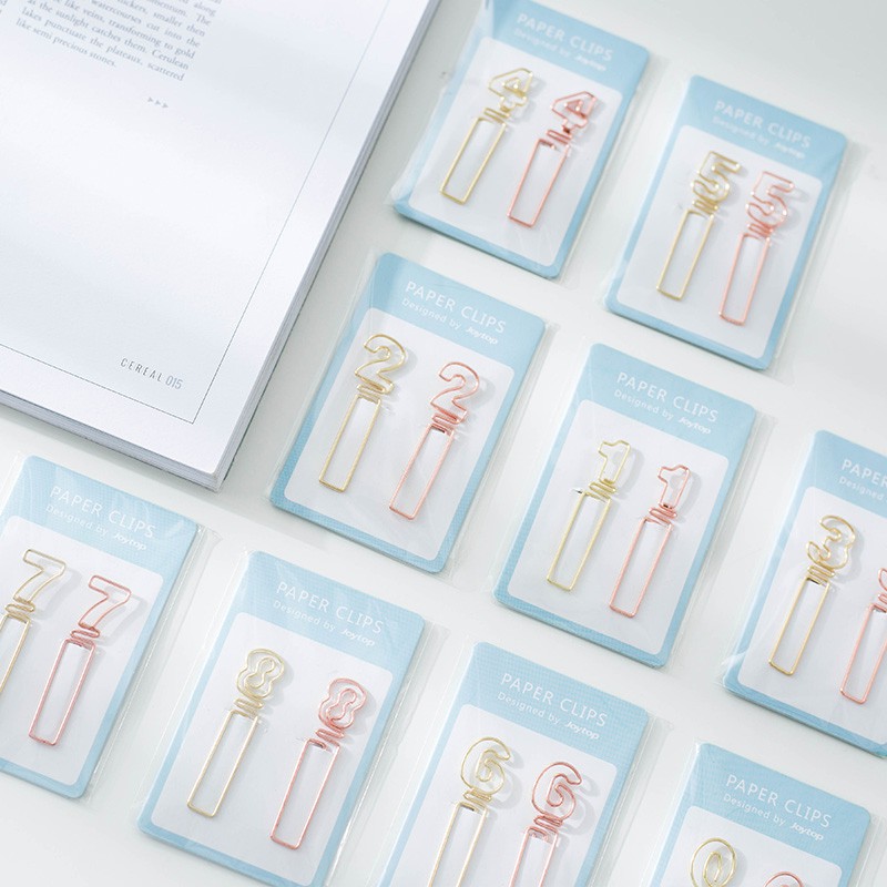 Jual Numbers Deco Paper Clip / Klip Kertas | Shopee Indonesia