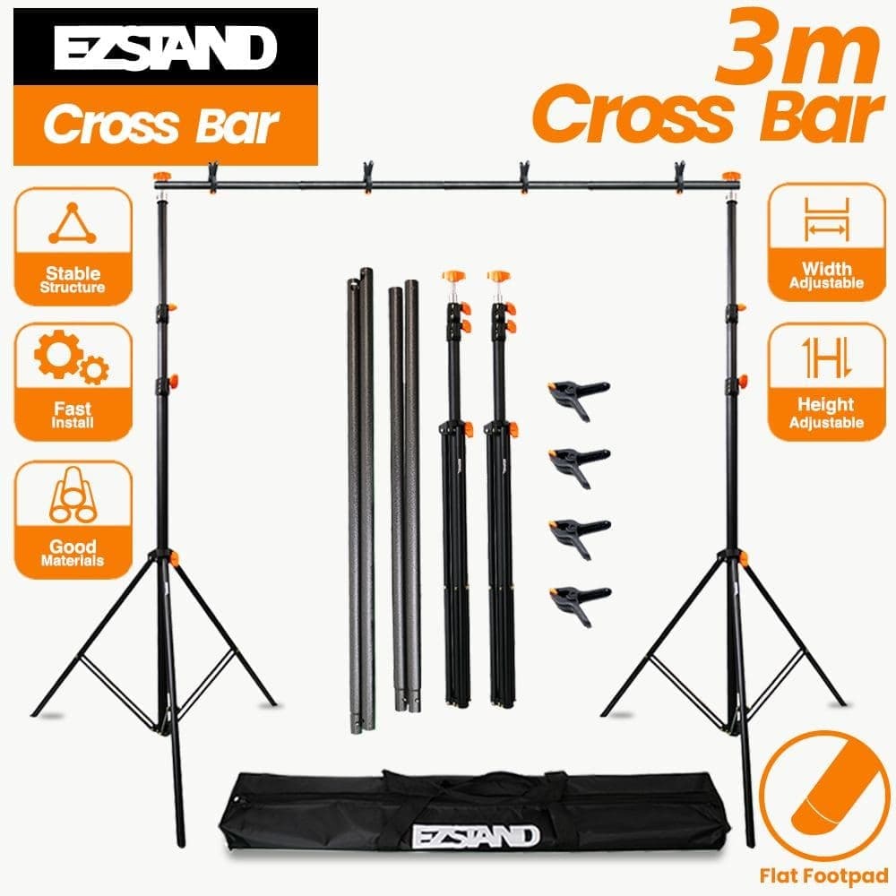 Jual EZ Stand Portable Background Stand 3M for Background Studio Foto