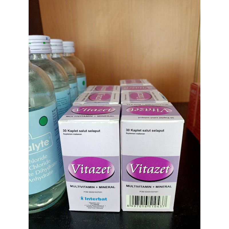Jual VITAZET multivitamin dan mineral untuk Daya Tahan Tubuh Orang ...
