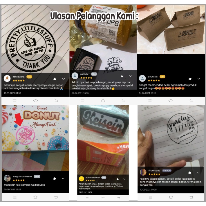Jual Stempel Jumbo Stampel Custom Besar Warna Kemasan Packing Box ...
