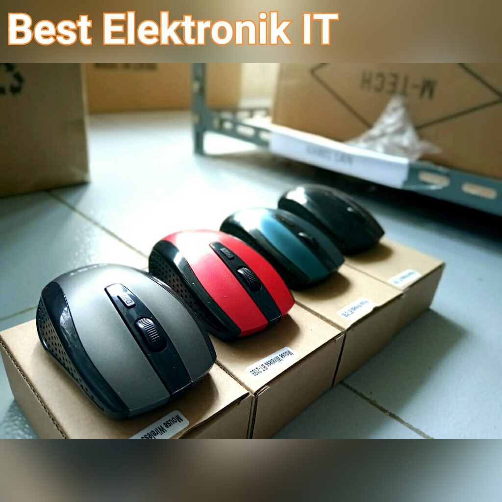Jual [100 Pcs] Mouse Wireless Pc Laptop Komputer 2185 Grosir | Shopee ...