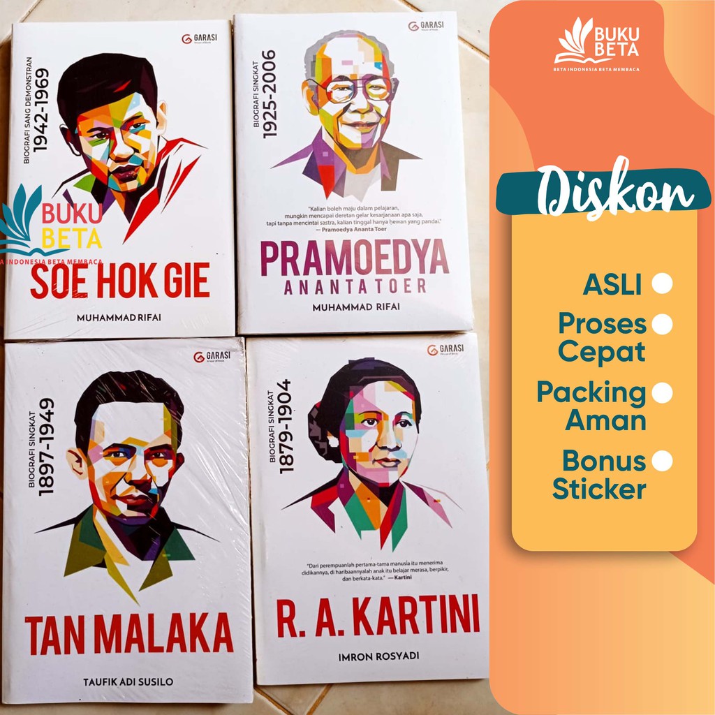 Jual Paket Buku Biografi Tokoh Pergerakan - Muhammad Rifai | Shopee ...