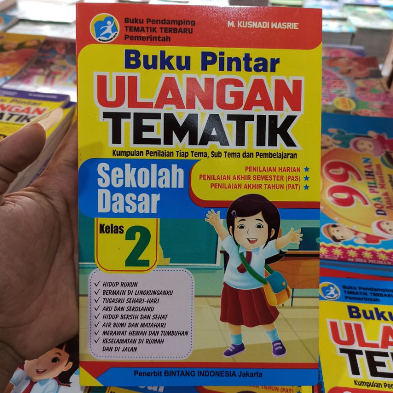 Jual Buku Pintar Ulangan Tematik Sd Kelas 2 