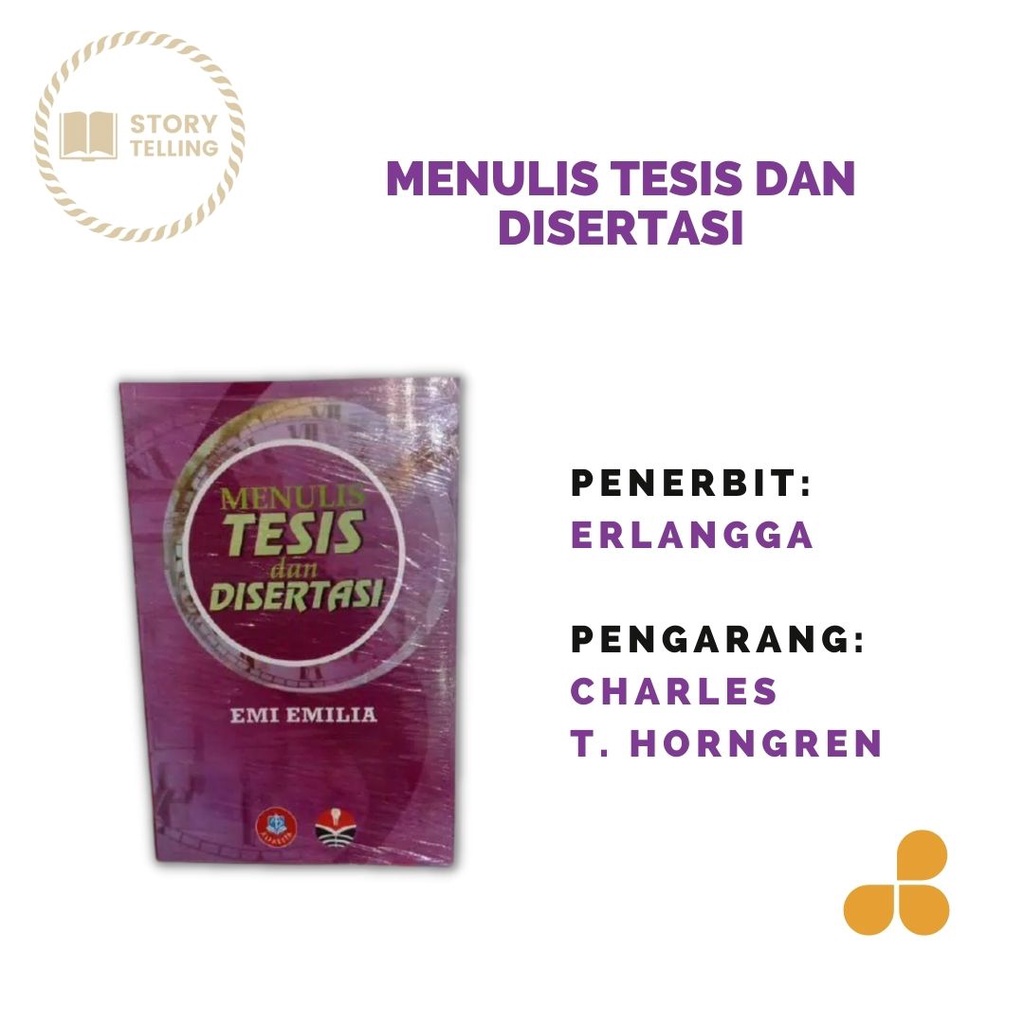 Jual Menulis Tesis Dan Disertasi By Emi Emilia Shopee Indonesia