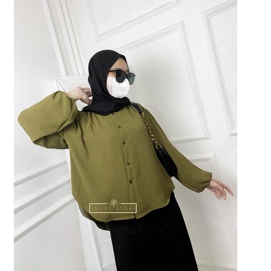 jual-terjangkau-vella-blouse-crincle-shopee-indonesia