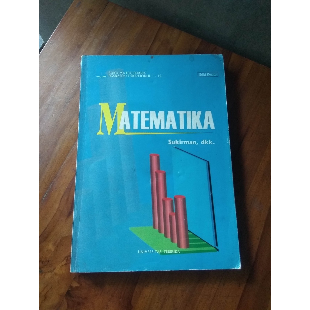 Jual Modul UT Buku Materi Pokok MATEMATIKA By Sukirmas Dkk | Shopee ...