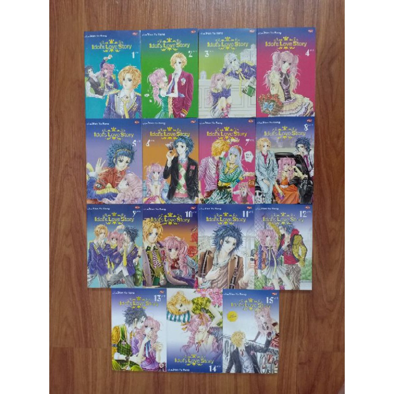 Jual Komik Manga Korea Idols Love Story 1-15tamat Manhua Buku Cerita ...