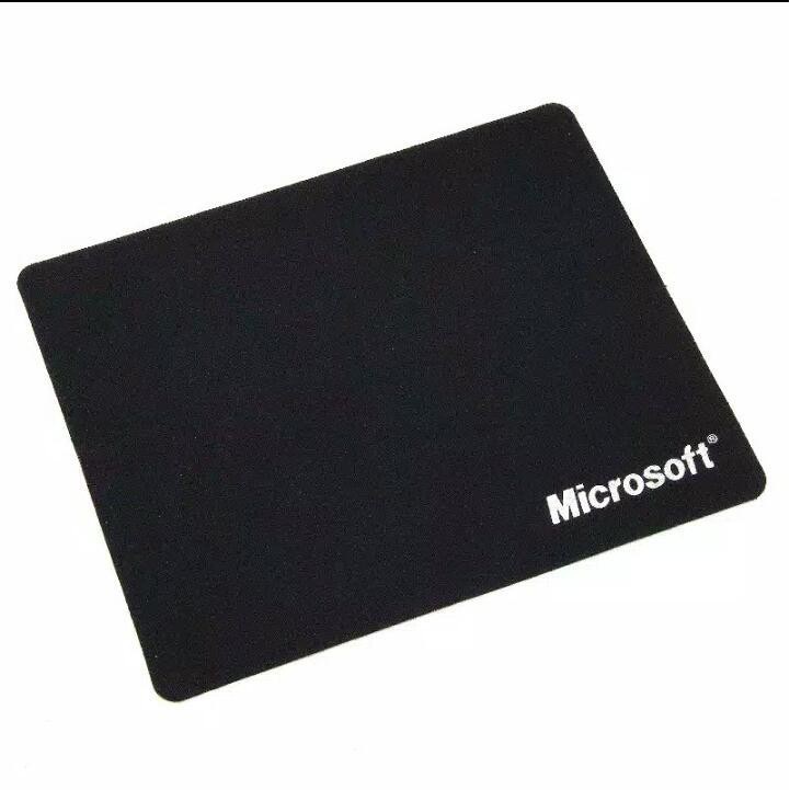 Jual Mouse Pad HItam Microsoft Anti selip untuk komputer & Laptop ...