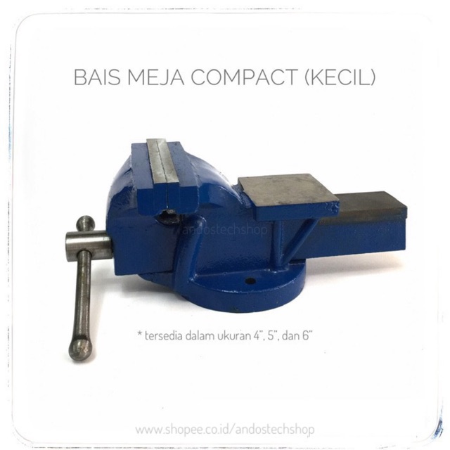 Jual Bais Meja Kecil Catok Paron Bench Vice Ragum Inch Compact Shopee Indonesia