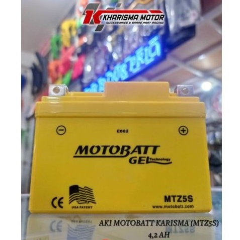 Jual AKI BATERAI MOTOBATT KHARISMA/KPH MTZ5S | Shopee Indonesia