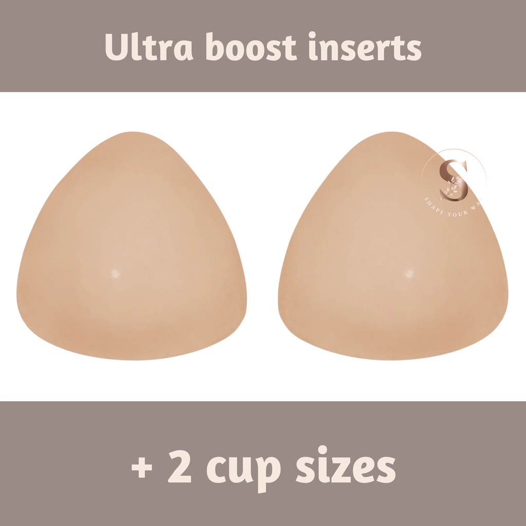 Jual BOOMBA Ultra Boost Bra Inserts Best for Wedding [ SHAPE YOUR WAY ]