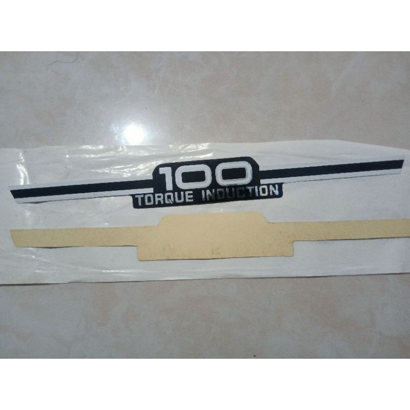 Jual striping stiker emblem box tutup aki yamaha rs100 rs 100 non ...