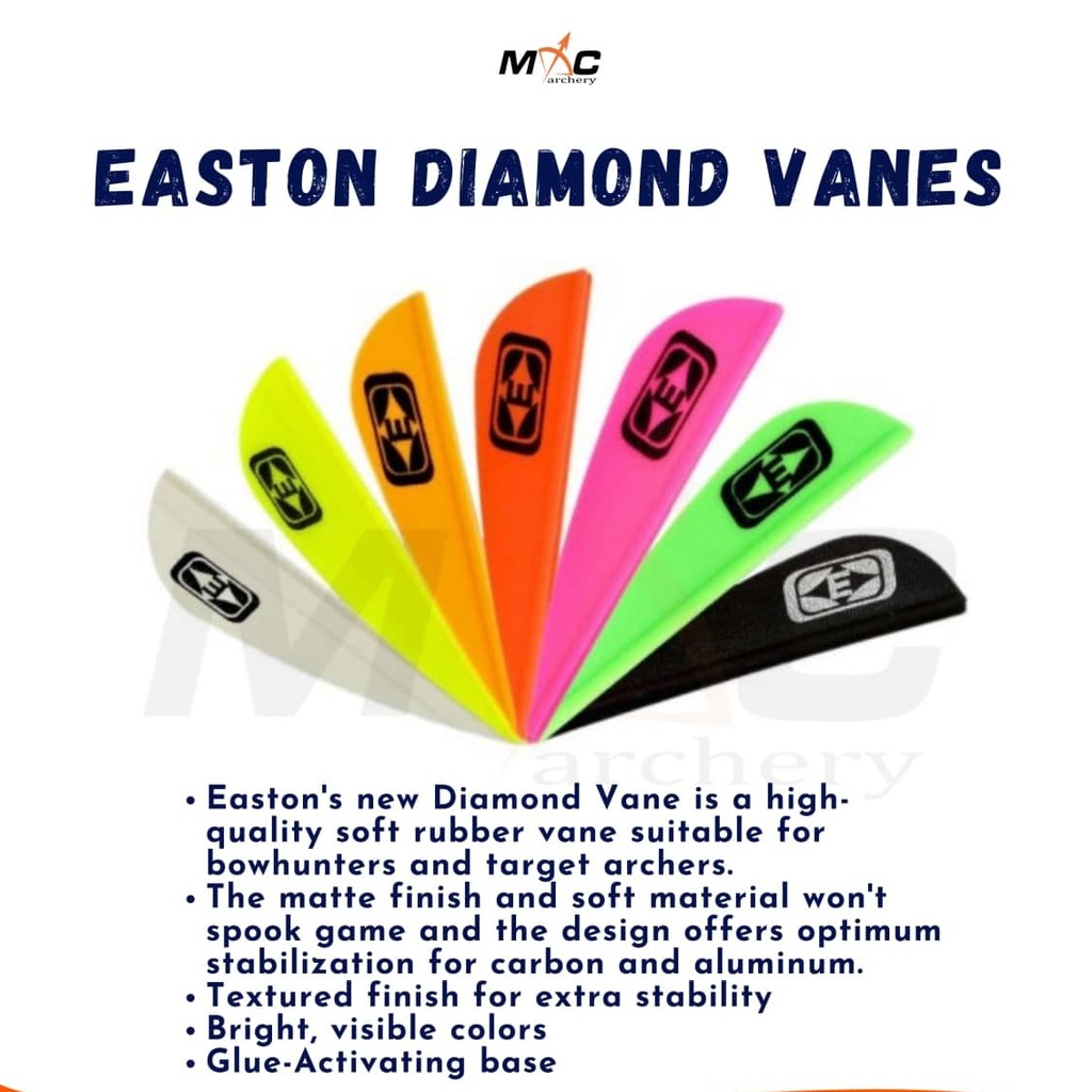 Jual vanes diamond easton pack 100 pcs | Shopee Indonesia