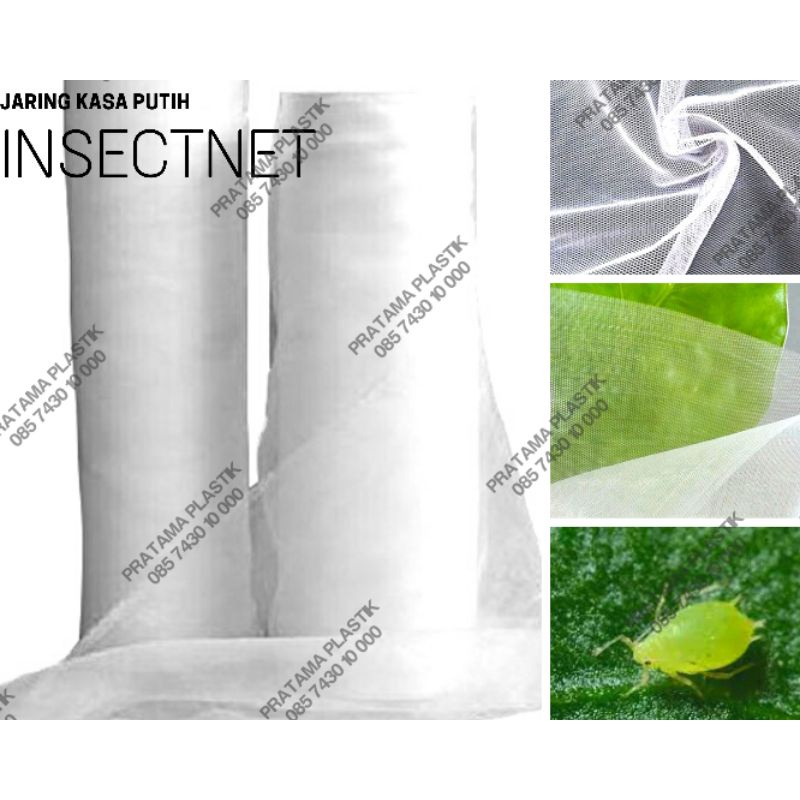 Jual Screen Insectnet Mesh 50 Lebar 3 Meter Panjang 100 Meter | Shopee ...