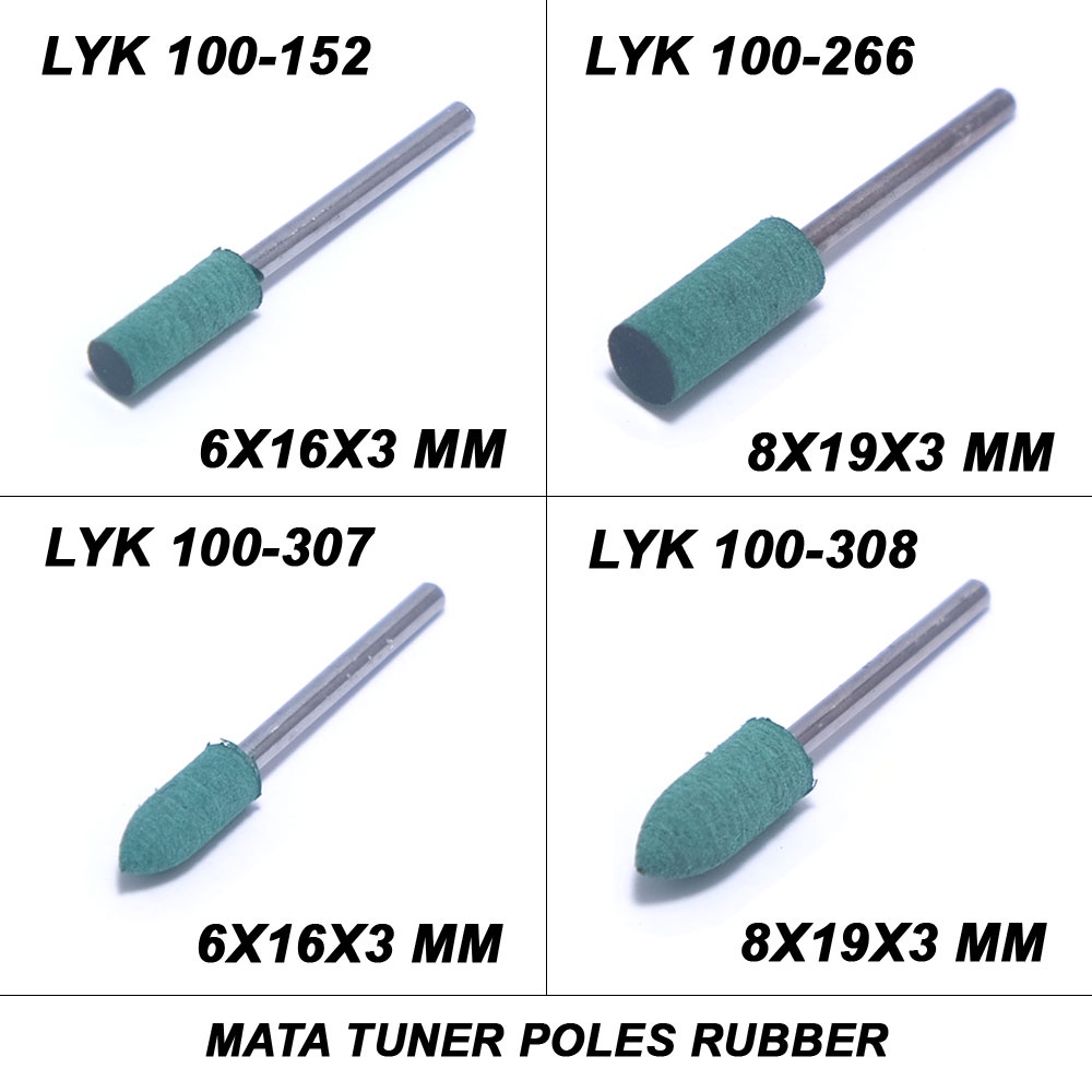 Jual Mata Tuner Poles Rubber LYK | Shopee Indonesia