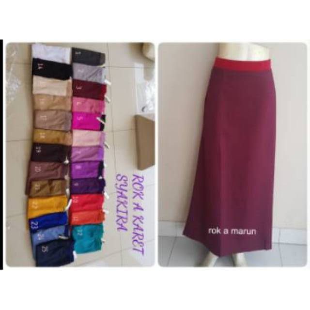 Jual ROK KERJA model A pingang karet | Shopee Indonesia
