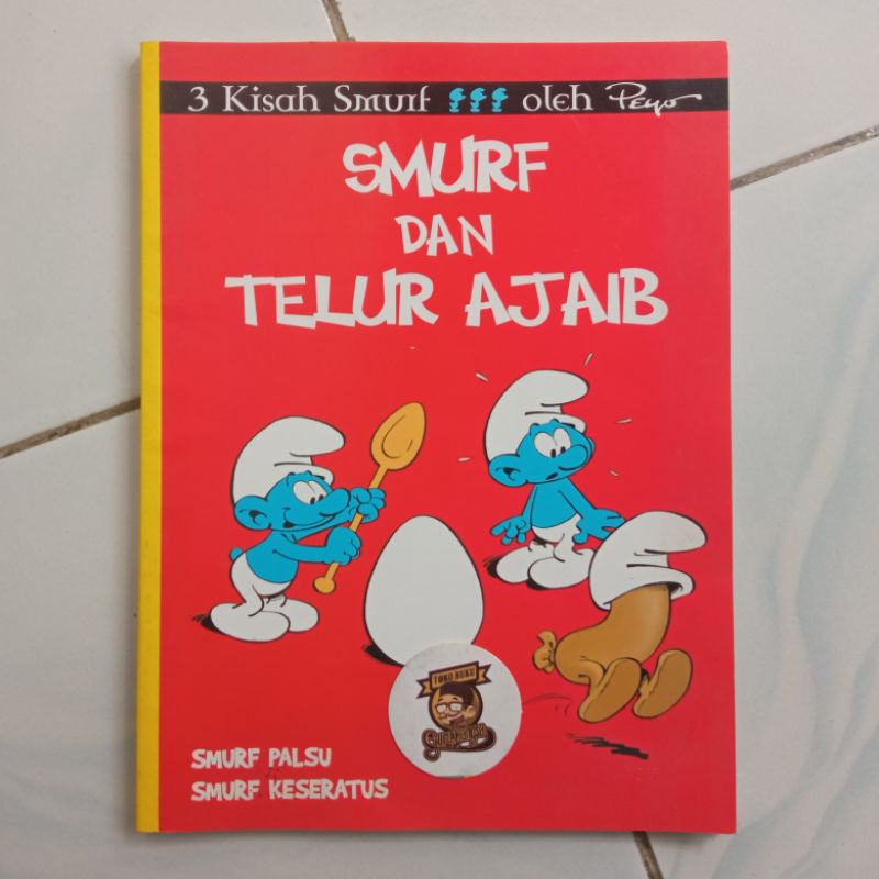 Jual Komik 3 Kisah Smurf oleh Peyo (Smurf dan Telur Ajaib - Smurf Palsu ...