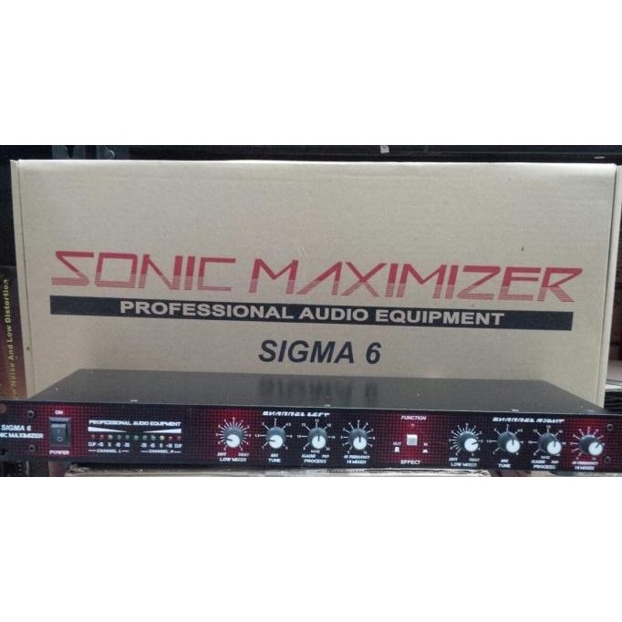 Jual PROMO Processor Sigma 6 Sonic maximizer penguat audio | Shopee ...