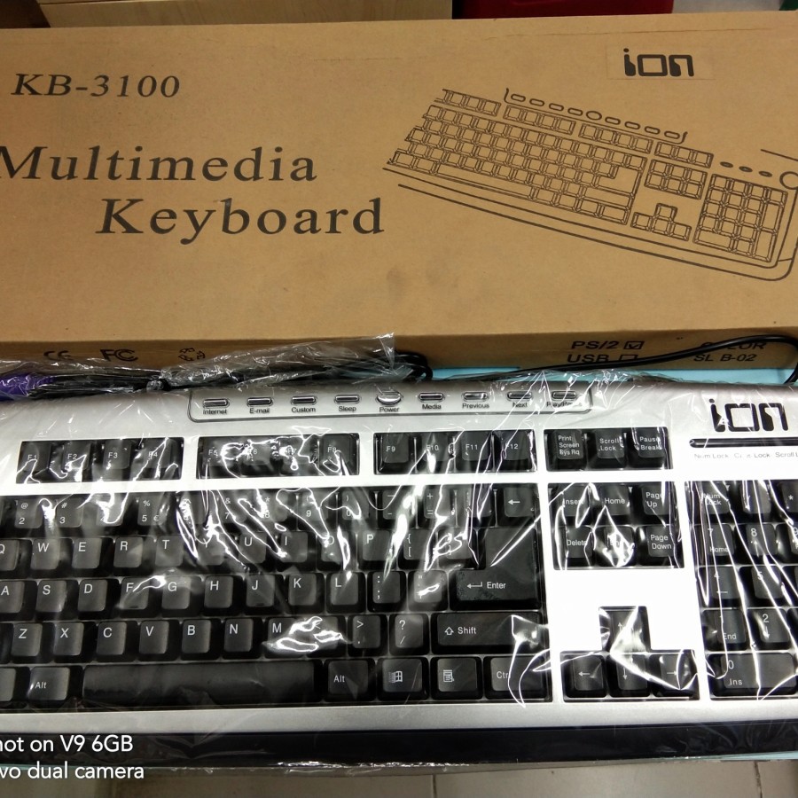 Jual Keyboard Multimedia ion KB3100 PS2 ( Sale....) Shopee Indonesia