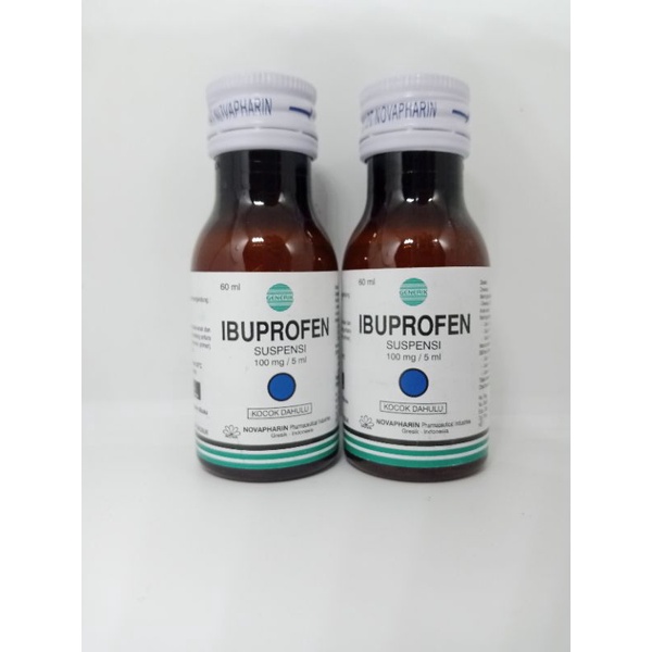 Jual IBUPROFEN 100 MG/5 ML SIRUP 60 ML Shopee Indonesia