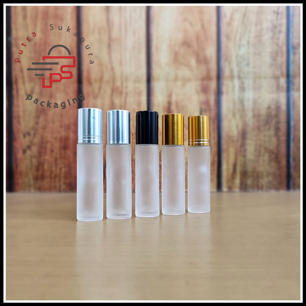 Jual Botol Roll On 10ml Kaca Frosted Botol Roll On Essential Oil Shopee Indonesia 6637