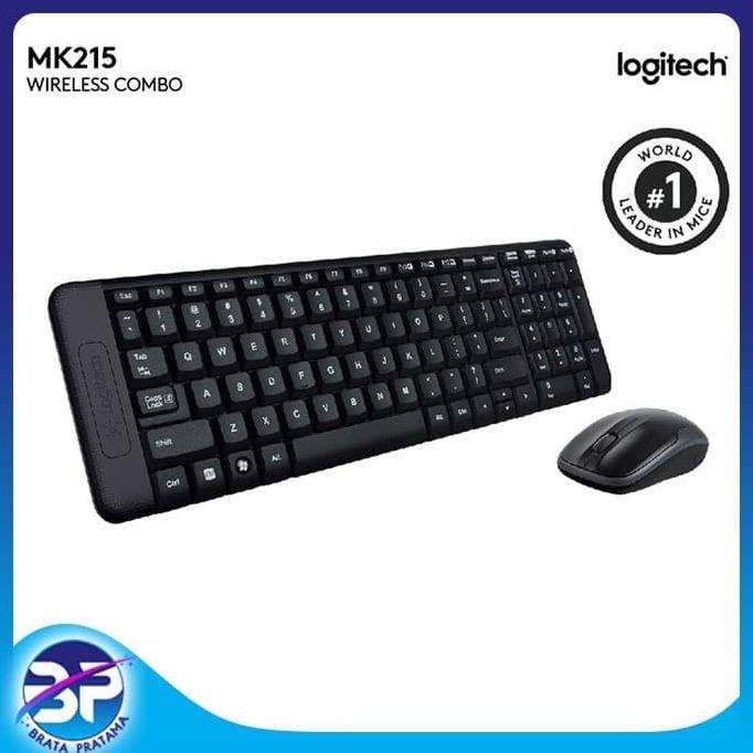 Jual Logitech MK215 Wireless Keyboard Mouse | Shopee Indonesia