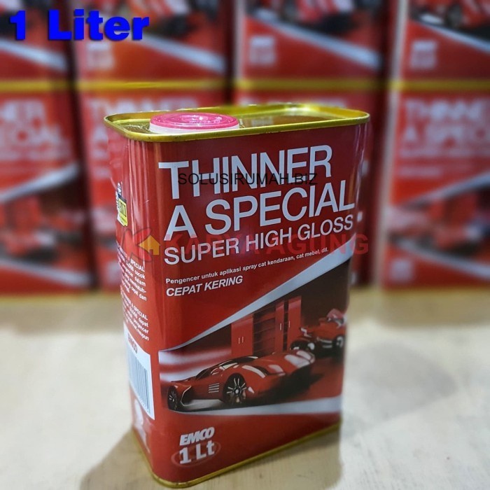 Jual Thinner A Special Emco Pengencer Cat Synthetic Liter Thiner