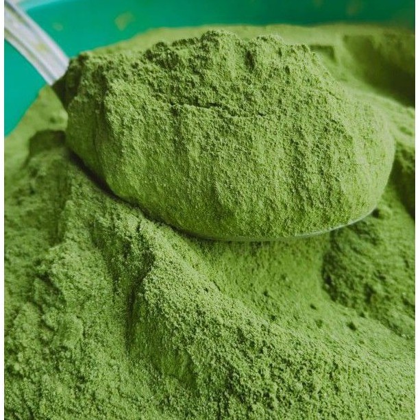 Jual Serbuk Bubuk Powder Daun Kelor Kering 1000 Gram 1kg murni hijau