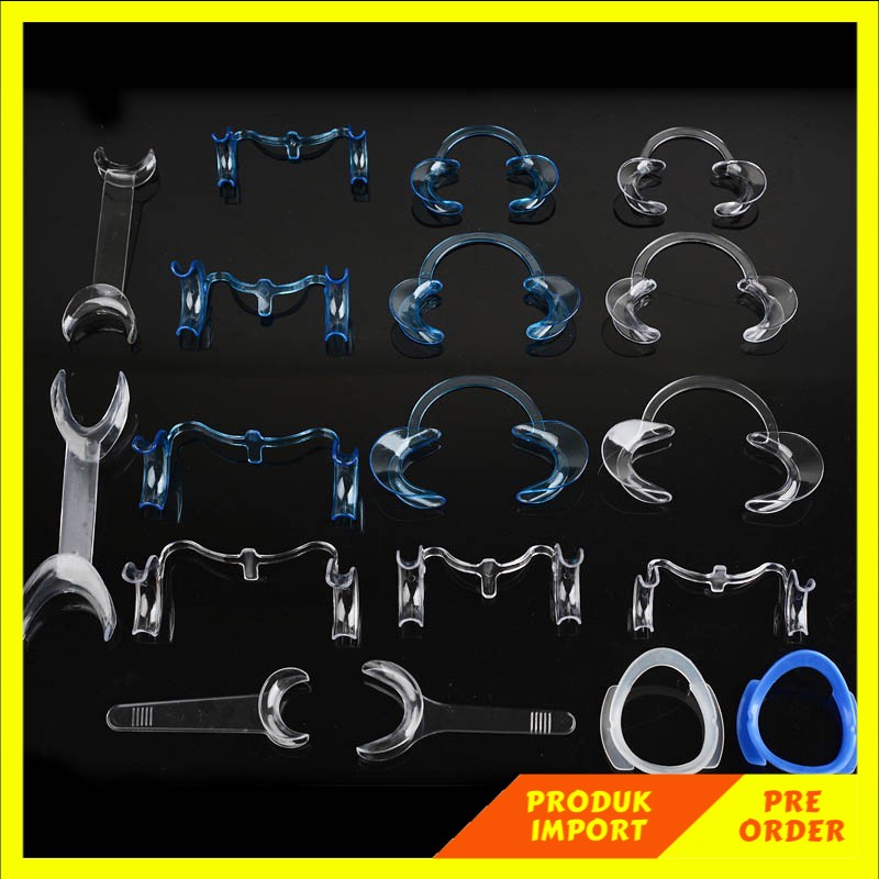 Jual PRE ORDER 18 Pcs Kit All Type Teeth Whitening Dental Tools 