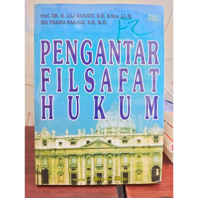 Jual Pengantar Filsafat Hukum - Lili Rasjidi - NR | Shopee Indonesia