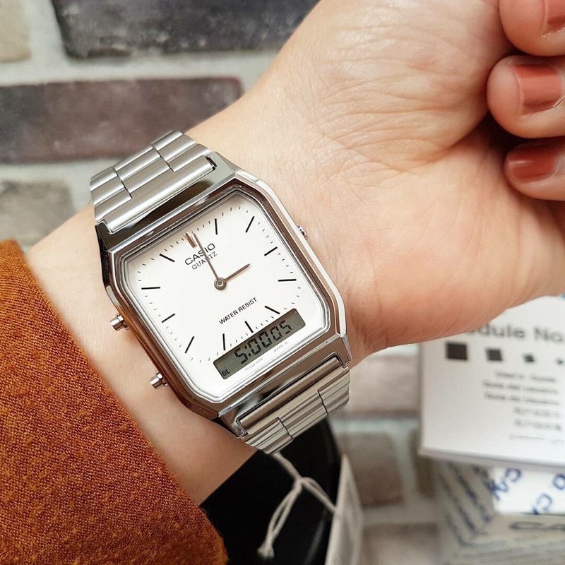 Siman Casio Digital Reloj Casio Descuento AQ-230