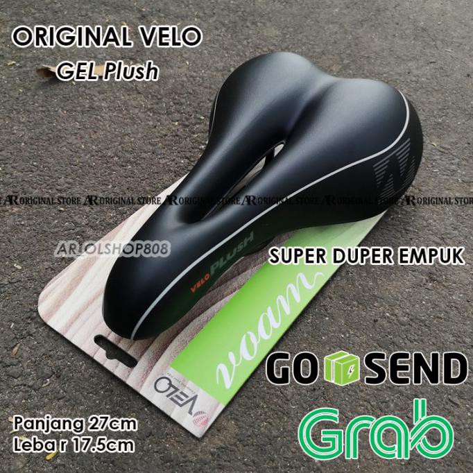 Jual Sadel Velo Plush Gel Original Saddle Mtb Vello Plush Sadel Sepeda Velo Plush