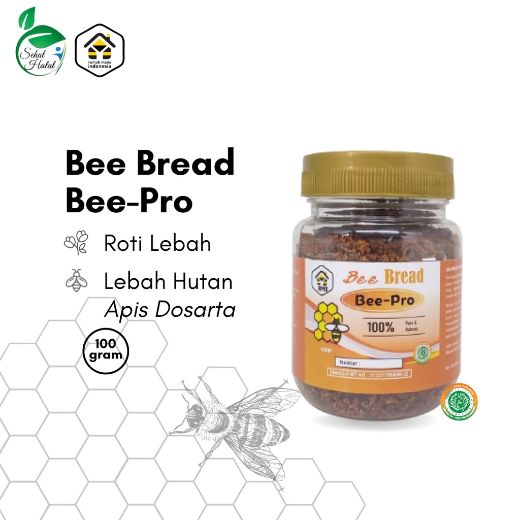 Jual Bee Bread - Bee Pro Roti Lebah Murni | Shopee Indonesia