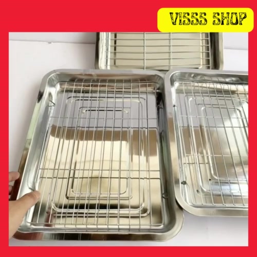Jual Nampan Cooling Rack Peniris Tirisan Pendingin kue Donat | Shopee ...