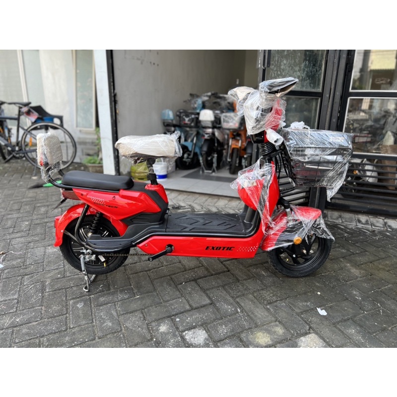 Jual Sepeda Listrik E Bike Exotic Cooltech Watt Sni Terbaru