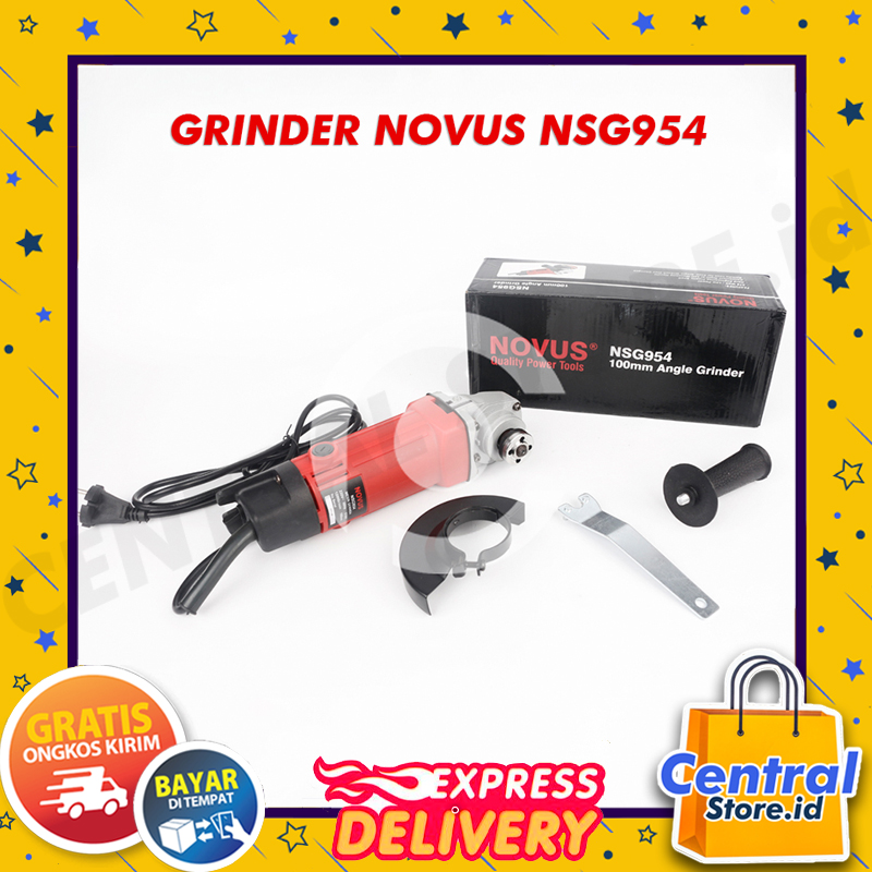 Jual Gerinda Novus Tipe Nsg Angle Grinder Mm Mesin Gerinda Tangan Novus Tipe Nsg