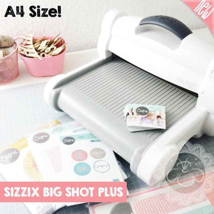 Sizzix Big Shot Plus Machine Only (White & Gray)