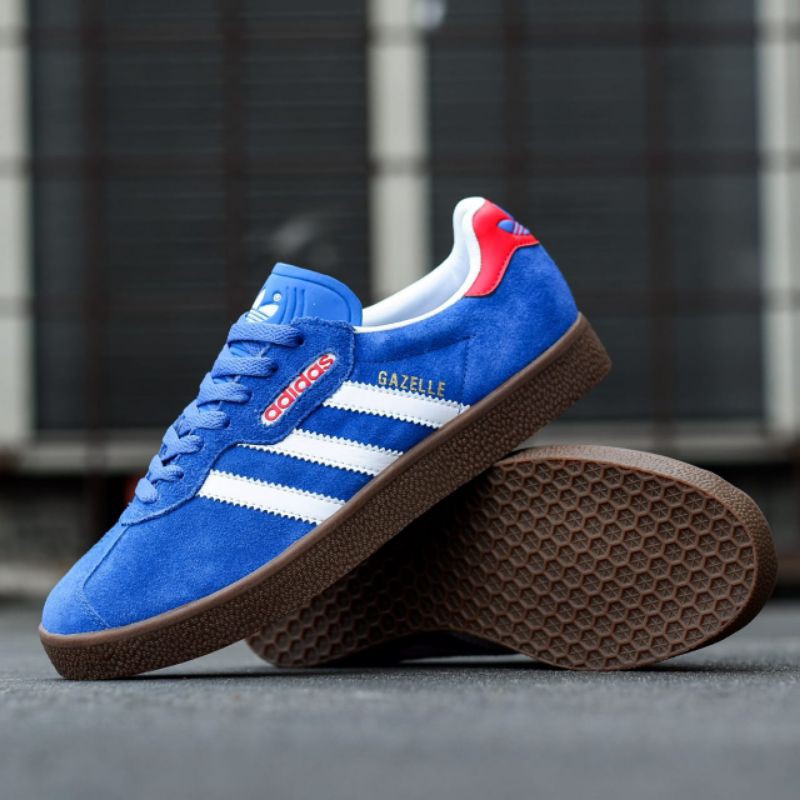 Jual Adidas Gazelle London Blue | Shopee Indonesia