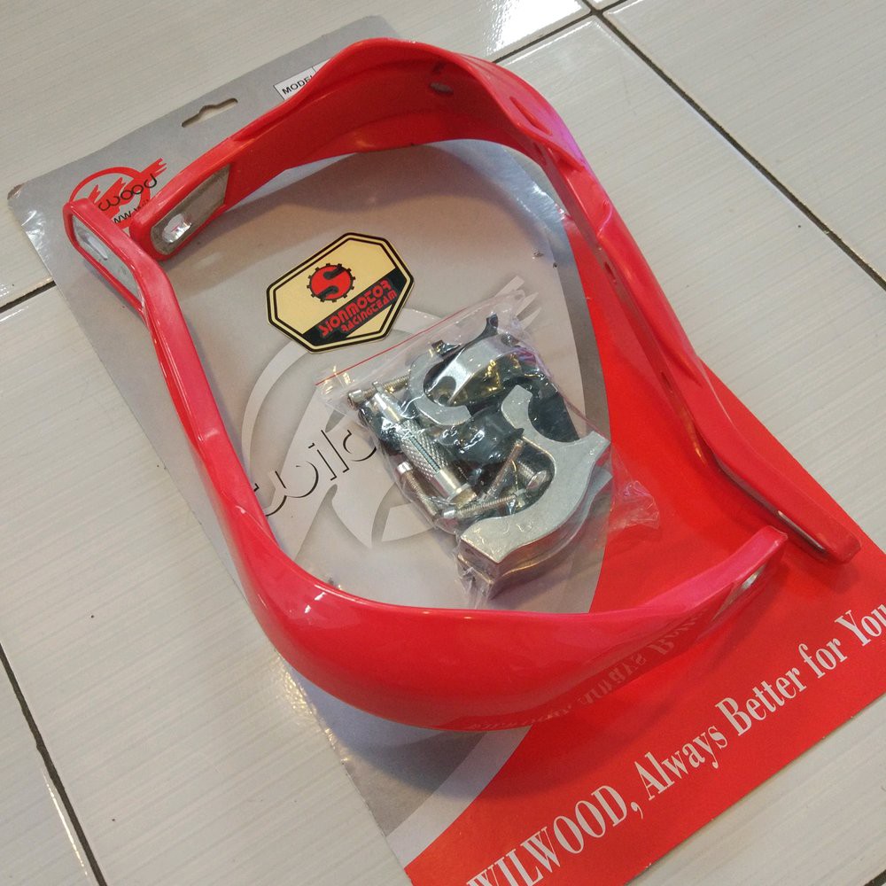 Jual Proguard Handguard Tulang Wilwood 032 Merah SION MOTOR | Shopee ...